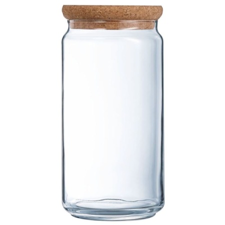 Емкость с крышкой 1.5л Pure Jar Cork - P9616 Luminarc детальная картинка 