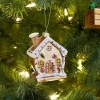 Новогоднее украшение из стекла Vondels "Пряничный домик" 9.5см детальная картинка 