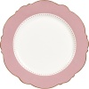 Тарелка десертная Madame de Recamier, розового цвета детальная картинка 