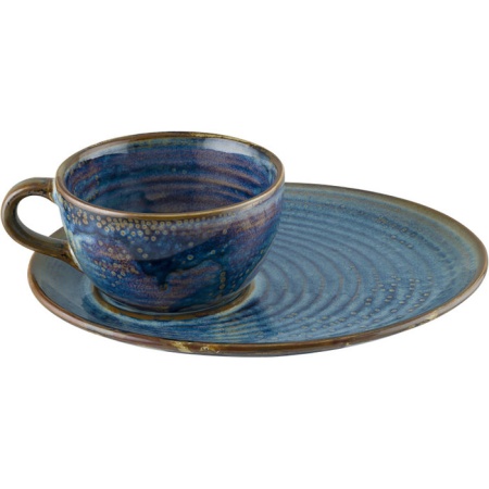 Блюдце овальное 20x17см SAPPHIRE детальная картинка 