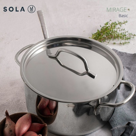 Набор посуды Mirage – 4 предмета – 3 кастрюли и сотейник детальная картинка 