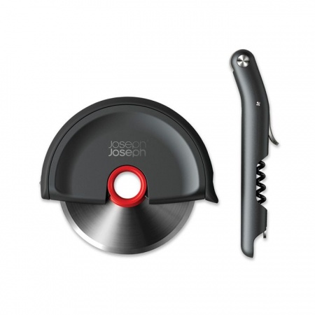 Набор подарочный из ножа для пиццы и штопора сомелье - 98247 Joseph Joseph детальная картинка 