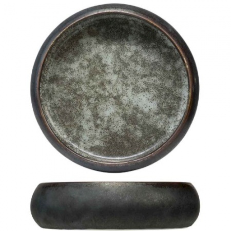 Салатник (d)20х(h)5.7см ISTRA GREY-GREEN детальная картинка 