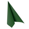 Салфетка 3сл 40х40см ROYAL Collection темно-зеленая, 20шт детальная картинка 