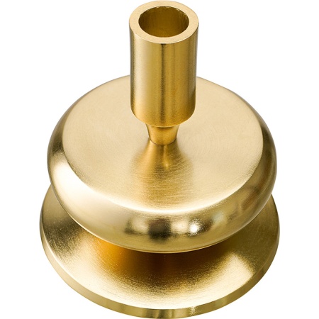 Подсвечник 13см Stone золотистый детальная картинка 