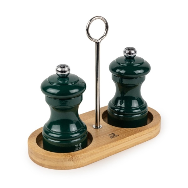 Фото Подставка для мельниц 17см с ручкой Linéa bamboo natural