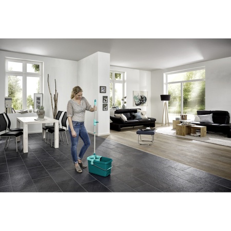 Сменная насадка для швабры Clean Twist Disc Mop Microfibre детальная картинка 