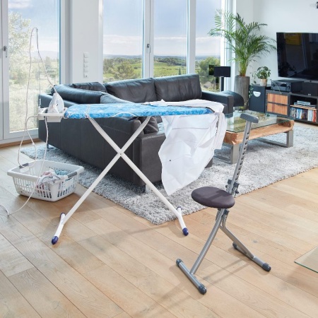 Многоуровневое сиденье для глаженья Multi-seat Niveau хром детальная картинка 