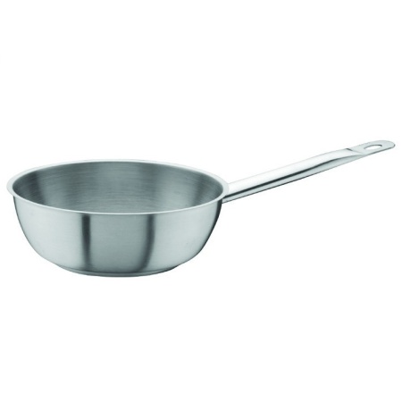 Сотейник Ø16x6см 0.75л OZTI матовый индукционный с бортиком детальная картинка 