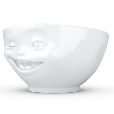 Чаша 500мл Tassen Winking белая детальная картинка 