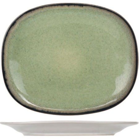 Тарелка 19.5x23.5см FEZ GREEN детальная картинка 