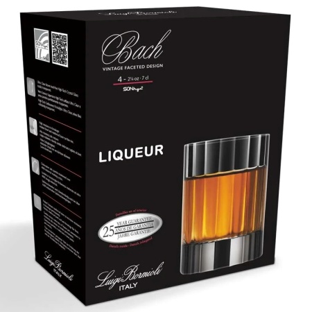 Набор стопок 70мл BACH Liqueur, 4шт детальная картинка 