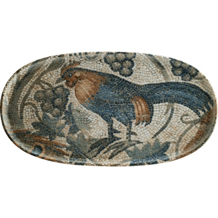 Блюдо, тарелка овальная 30x16см MESOPOTAMIA BANDEJA Hygge детальная картинка 