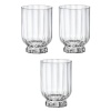 Набор стаканов для воды и десертного белого вина 300мл FLORIAN Rocks, 3шт детальная картинка 