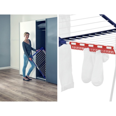 Сушилка для белья 108x196x55см Pegasus 180 Solid MAXX детальная картинка 