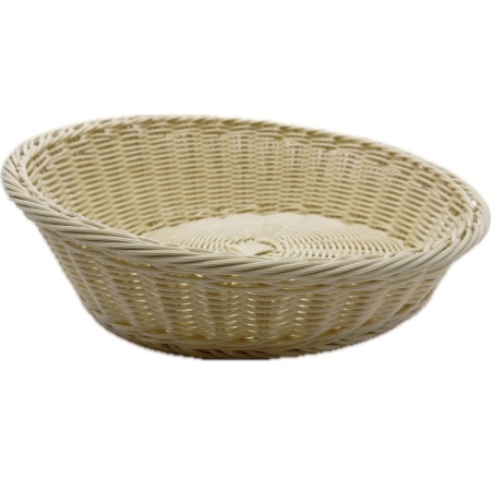 Корзинка для хлеба 37x30x12x6см BEIGE пластик Profi-Chef детальная картинка 