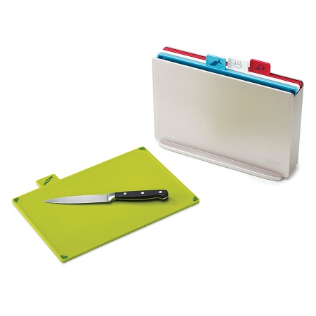 Набор разделочных досок 30x20см Index Regular серебристый - 60131 Joseph Joseph детальная картинка 