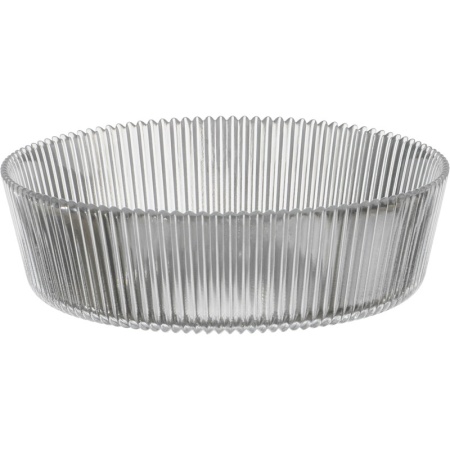 Салатник стеклянный 20x6см Aria прозрачный детальная картинка 