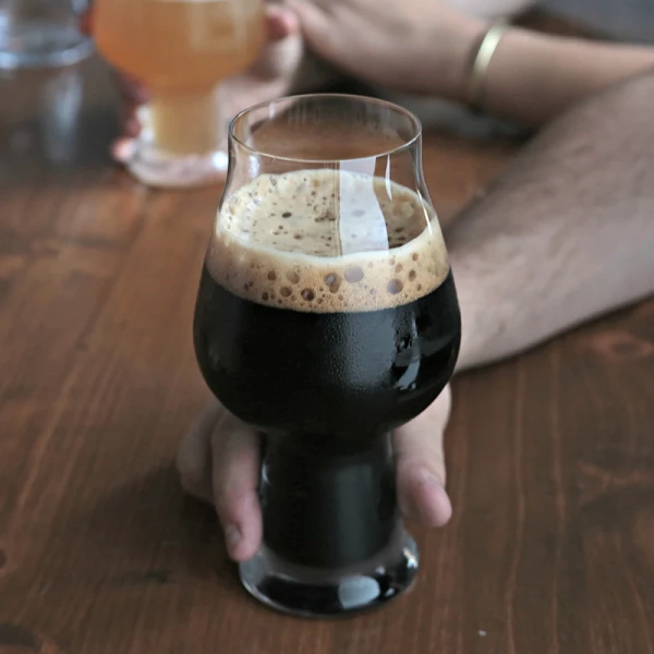 Набор бокалов для пива 600мл BIRRATEQUE Stout/Porter, 2шт детальная картинка 