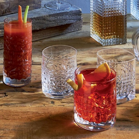 Набор стаканов 380мл Mixology Textures DOF, 4шт детальная картинка 