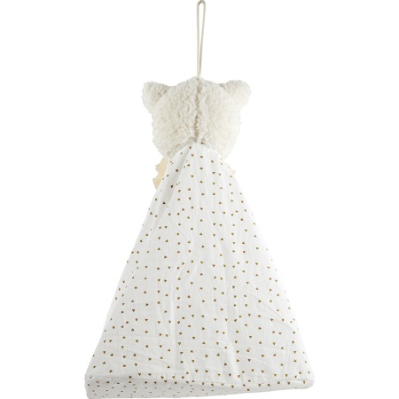 Мягкая игрушка - сумка для детей - кошка 25x26x13см Petit Carrousel детальная картинка 