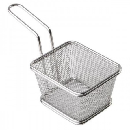 Корзинка для фритюра и сервировки 10x8.5x(h)6.5см детальная картинка 