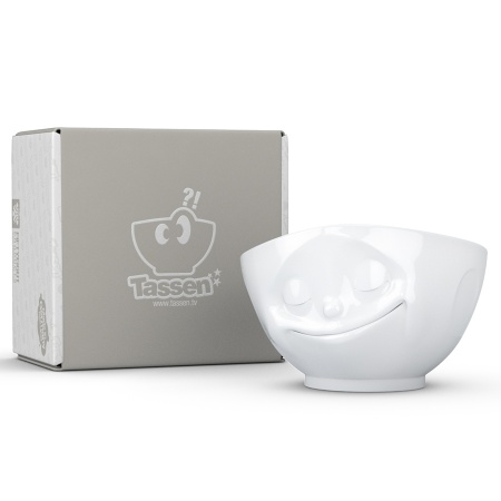 Чаша 500мл Tassen Happy белая детальная картинка 