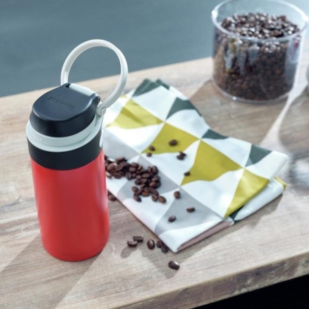 Термокружка 350мл Flip красная детальная картинка 