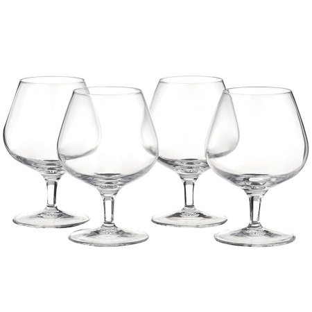 Набор бокалов для коньяка 395мл MICHELANGELO MASTERPIECE, 4шт детальная картинка 