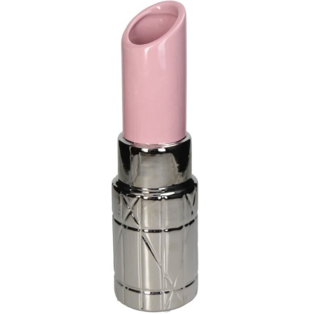 Ваза для цветов "Lipstick Rose" 10x10x35см детальная картинка 
