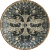 Тарелка глубокая Ø23см 1000мл MESOPOTAMIA MOSAIC Black Bloom детальная картинка 