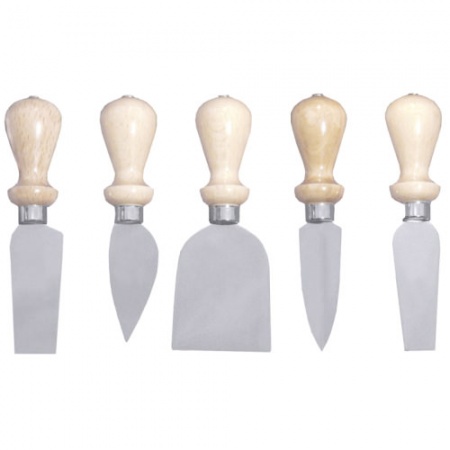 Набор ножей для сыра 13х6см, 5шт детальная картинка 