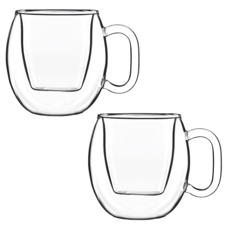 Набор кружек для кофе 75мл Thermic Glass Brasile, 2шт детальная картинка 