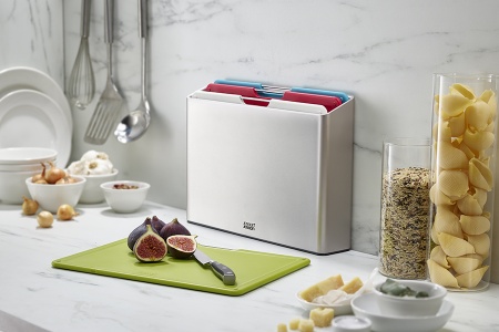 Набор разделочных досок 34x24см Folio Large серебристый - 60185 Joseph Joseph детальная картинка 