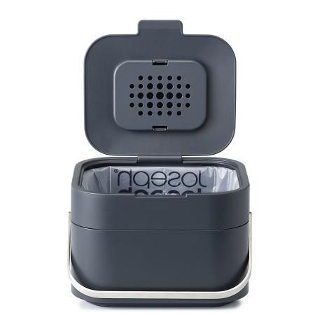 Контейнер для пищевых отходов Stack 4 серый - 30016 Joseph Joseph детальная картинка 