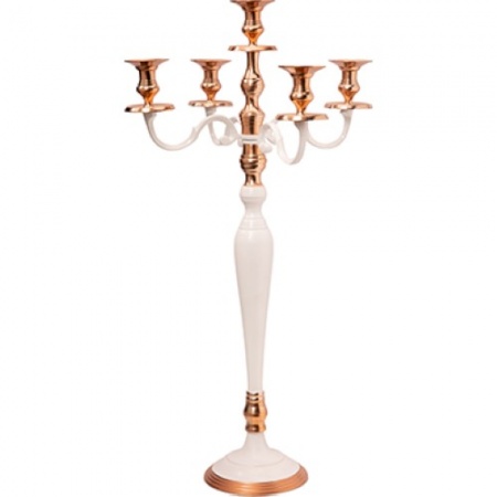 Канделябр 42х42х(h)78см WHITE-COPPER детальная картинка 