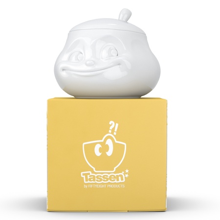 Сахарница Tassen Sweet 400мл, белая детальная картинка 