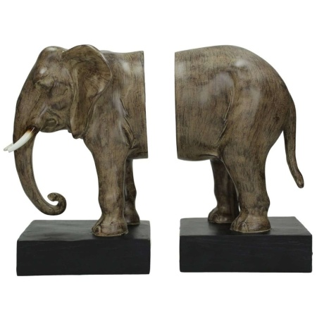 Держатель-ограничитель для книг "Слон" 31x11x25см детальная картинка 