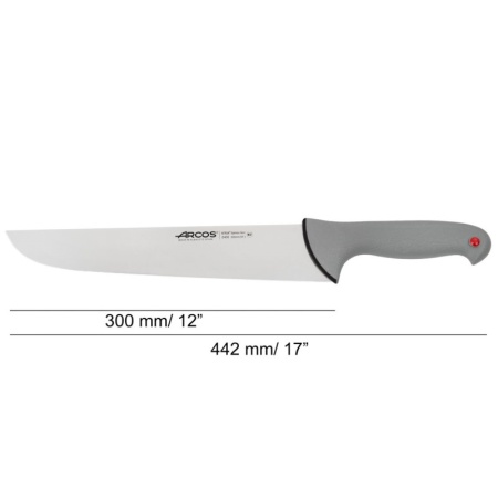 Нож мясной разделочный 30см COLOUR PROF детальная картинка 