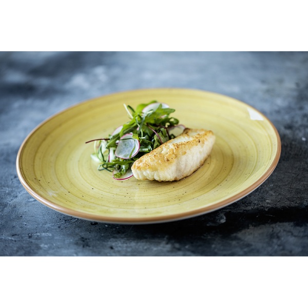 Фото Тарелка плоская Ø25см AURA Amber Gourmet