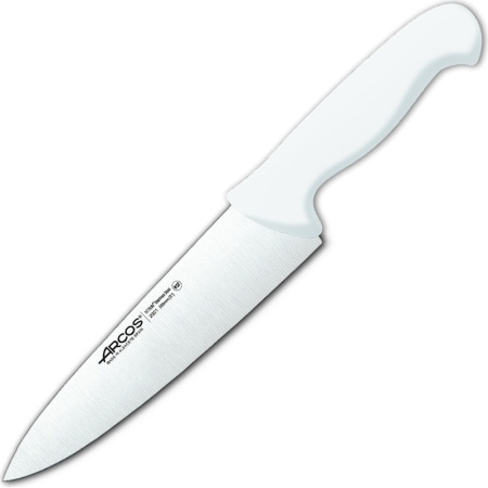 Нож поварской 20см шеф-нож 2900 белый детальная картинка 