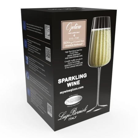 Набор бокалов 210мл OPTICA Spark.Wine, 4шт детальная картинка 