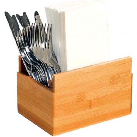 Подставка для столовых приборов 12x12x18см детальная картинка 