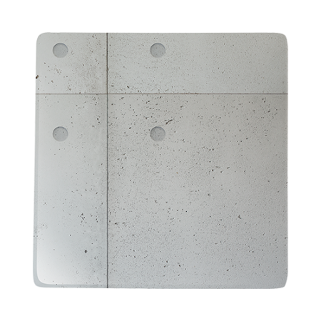 Тарелка квадратная 28см CONCRETE детальная картинка 