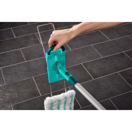 Швабра для пола Profi XL 42см micro duo с алюминиевой ручкой 140см детальная картинка 