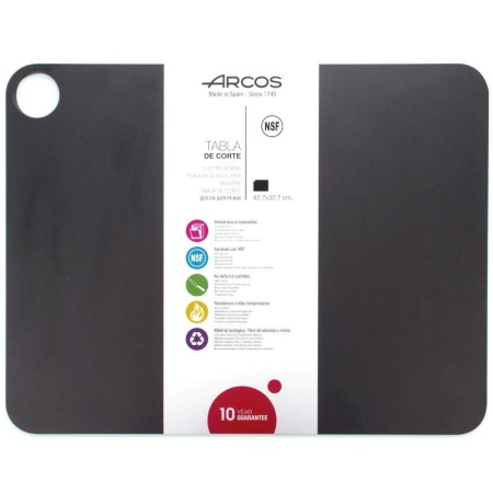 Доска разделочная 43x33см BLACK – Arcos детальная картинка 