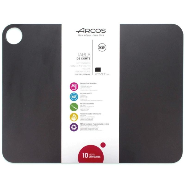 Фото Доска разделочная 43x33см BLACK – Arcos