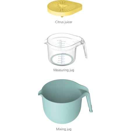 Набор из кувшина 2.5л, мерной чаши 0.47л и соковыжималки Nest Trio 3-в-1 - 40110 Joseph Joseph детальная картинка 