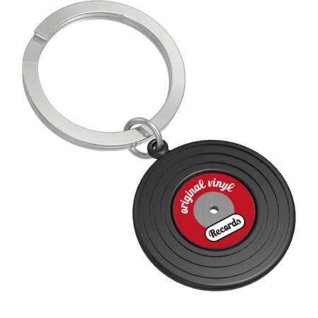 Брелок для ключей "Виниловая пластинка" детальная картинка 
