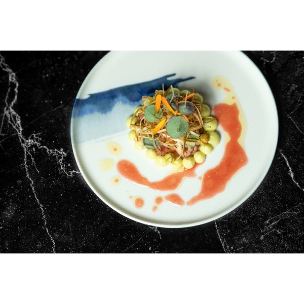 Фото Тарелка плоская Ø22см BLUE WAVE Hygge